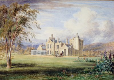 Balmoral Castle, c.1840 by James Giles